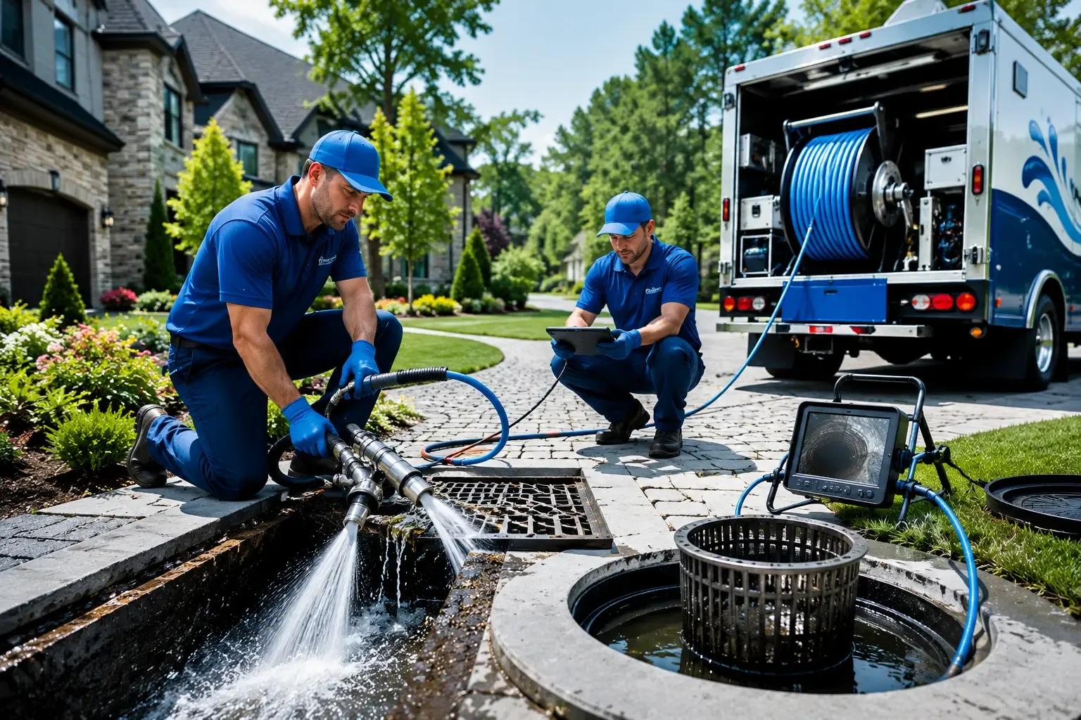 Local outdoor drain cleaning professionals in Alto, MI